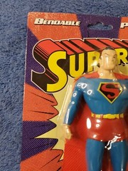 * SUPERMAN 5 1/2-INCH NJ CROCE BENDABLE FIGURE * New In Package
