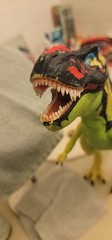 Chaos Effect Thrasher T-Rex | Jurassic Park 1997 – HTF Vintage Toy