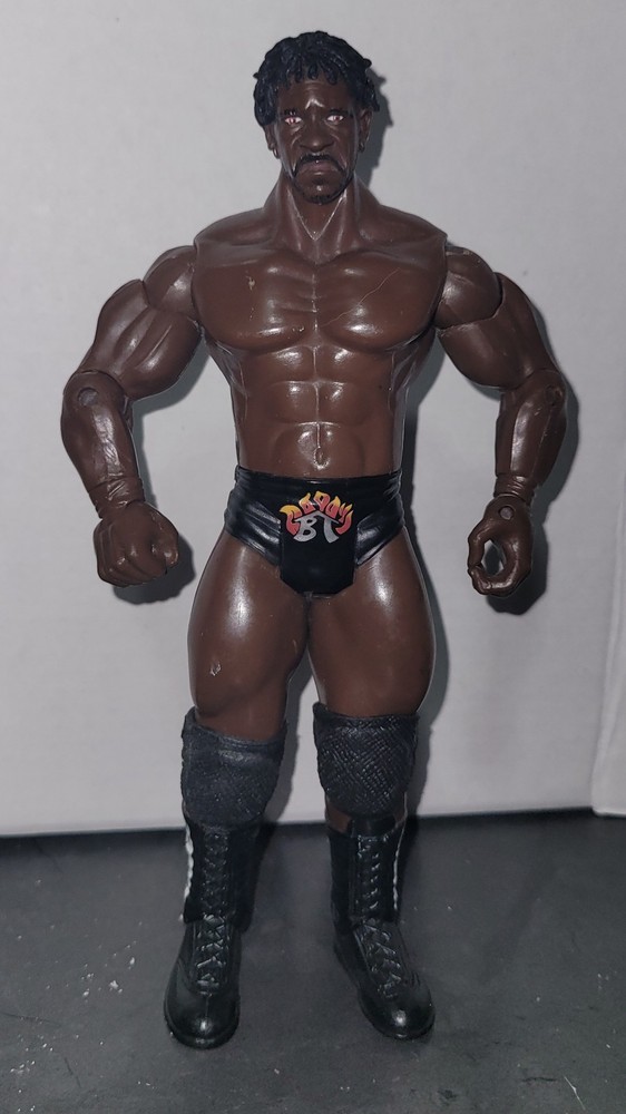 Jakks Pacific Booker T 2004 WWE Wrestlemania XX Tag Teams Figure (RARE)