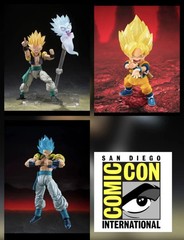 SDCC 2026 Event Exclusive S.H.Figuarts Dragon Ball Gogeta, Gotenks, Goku IN HAND