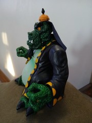 Komodo Moe Figure 1998 Resaurus PlayStation Crash Bandicoot Dragon Lizard