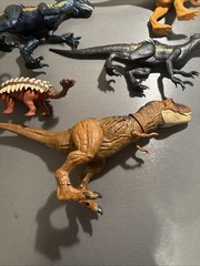 6 Jurassic World Park Dinosaur Figures Toy Collection Lot T-Rex