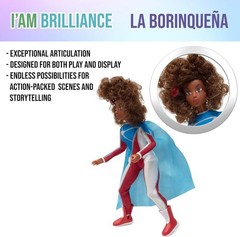 Boss Fight Studio La Borinquena I Am Brilliance 1:12 Action Doll Figure