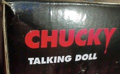 Chucky Talking & Moving Doll W/Knife. Spirit Halloween. USED W/Working try Me.