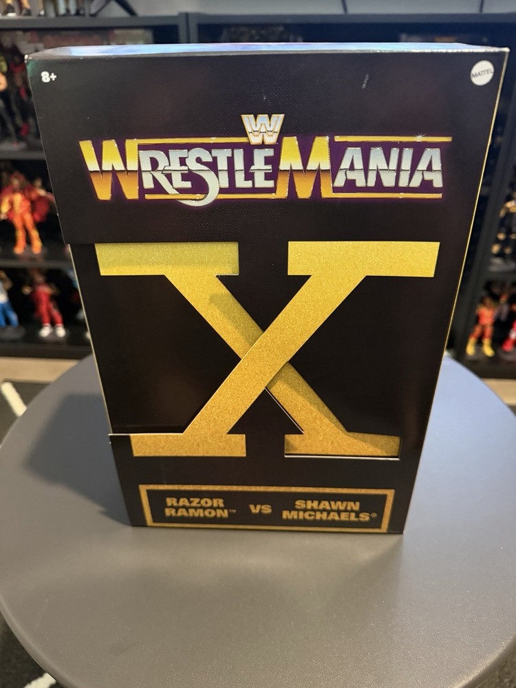 WWE Elite Wrestlemania X Ladder Match HBK Shawn Michaels vs Razor Ramon Amazon