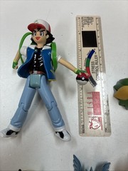 Pokemon Figure Lot Ash Ketchum Pikachu Hoothoot Articuno Zapdos Bellossom Onix