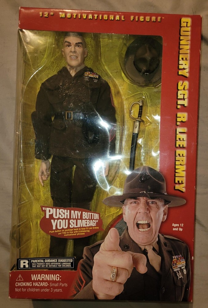 Lee Gunnery Sgt. R. Ermey Military Action Figure