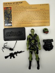 GI JOE Cobra NM/M Hit And Run 2009 V2 Complete & File Card, 25th Anniversary