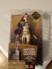 KPop Demon Hunters HUNTR/X Rumi “Golden” Singing Doll – New & Sealed