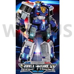 MINIFORCE Super Cops JUSTICE TITAN & CAPTAIN COMMANDER Set Transformer Robot Toy