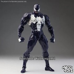 In Stock Mess Toys Venom Lethal Neighbor Symbiote Spider-Man 1/12 Action Figure