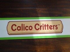 Toys R Us STORE DISPLAY SIGN Valance Calico Critters Advertising 48″ long 5.25″