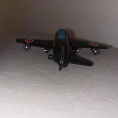 1984 VINTAGE GOBOTS BANDAI ZERO 40 MR-39 ENEMY ROBOT AIRPLANE missing back wing