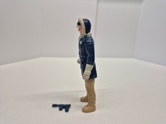 Vintage 1980 Kenner Star Wars Han Solo Hoth Action Figure w/ Blaster HONG KONG