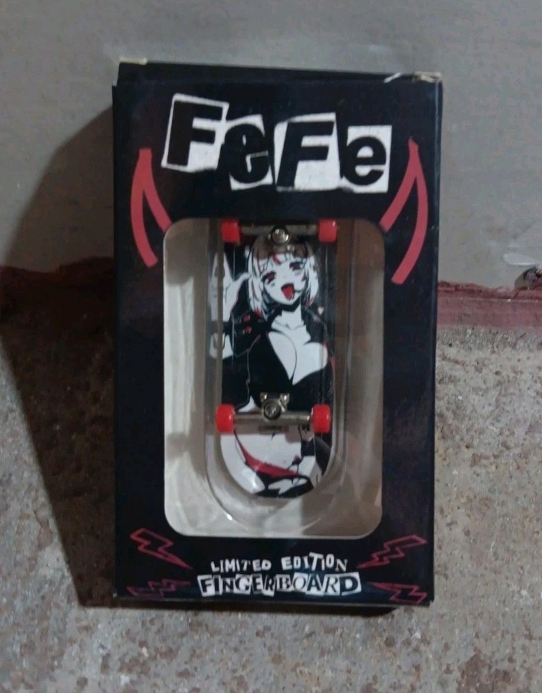 GamerSupps : Limited Edition FeFe Exclusive Fingerboard Mini Skateboard – NEW