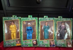 Neca Golden Girls set of 4 Figures. Rose,Dorothy,Sophia,Blanche Complete Set