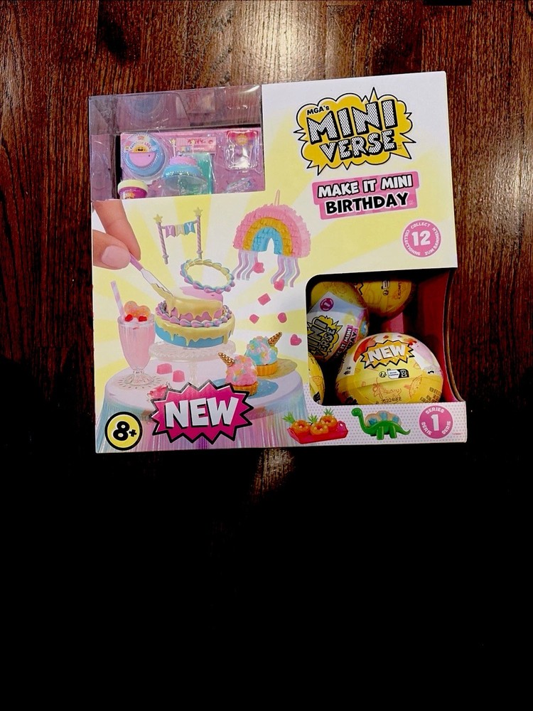Mini Verse Case Lot – 15 Balls Make It Mini Birthday Series 1 with Display Box