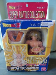 Bandai Dragon Ball Z Super Battle Collection Super Saiyan Goku 3 Vol 17 Gold Hai