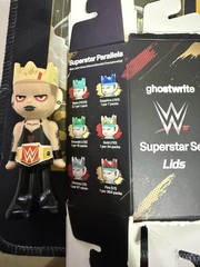 Lids x WWE x Rhea Ripley RAW Championship Ghostwrite Wrestling Figure /1000