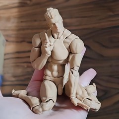 Wind Toys 1/12 Male Flexible Joint Body Articulated White Skin 12″ Action Figure