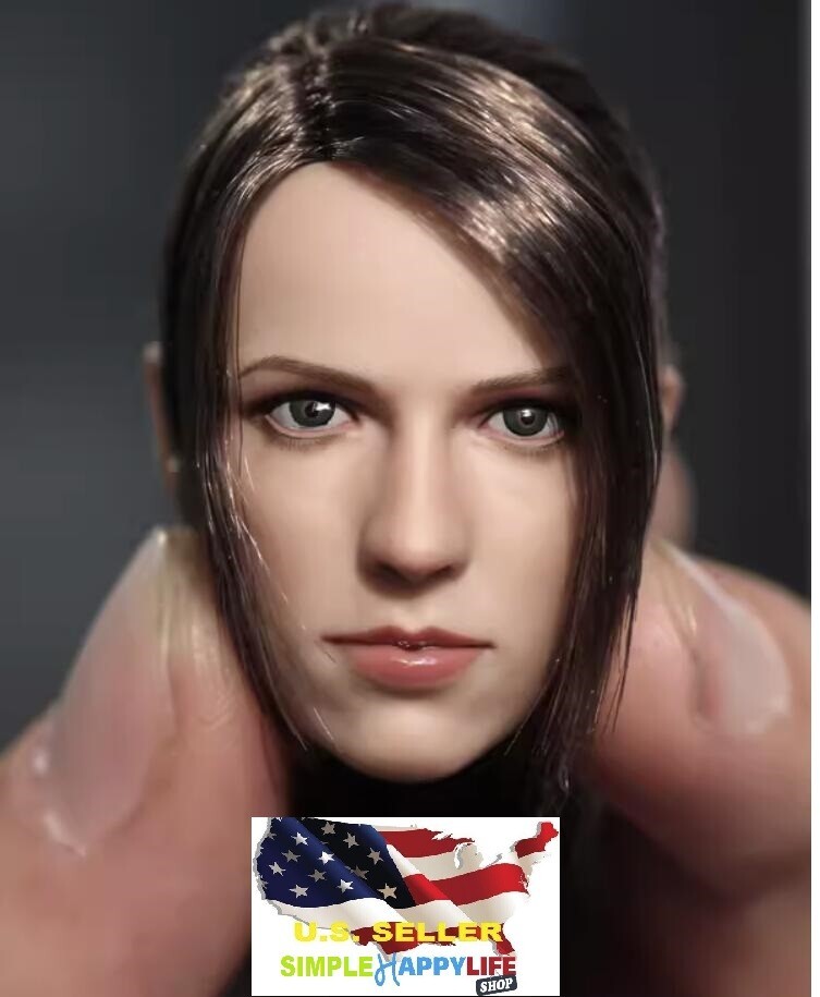 1/6 female head sculpt QUIET for Phicen hot toys 12″ figure worldbox ❶USA❶