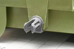 (Set of 2) 1988 Hasbro GI Joe Rolling Thunder Wheel Frame Repair Part