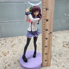 Angel Beats! Yuri Nakamura Anime Figure Yurippe School Uniform PVC Statue 6.5″