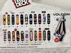 New Tech Deck Volcom Diamond Shape Cut Ultra Rare & Baker Kader Fingerboards