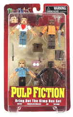 Pulp Fiction Bring out the Gimp Box Set Minimates 4-Pack Daimond Select SEALED