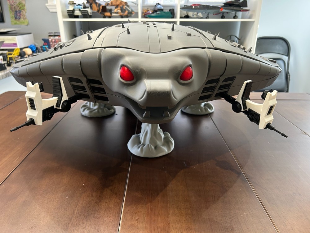 GI Joe Cobra Mothership 1:18 ARAH Scale 3D Print! – GRAY