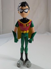 2004 Vintage Bandai ROBIN Teen Titans Figure DC Comics 9.5” Action Figure