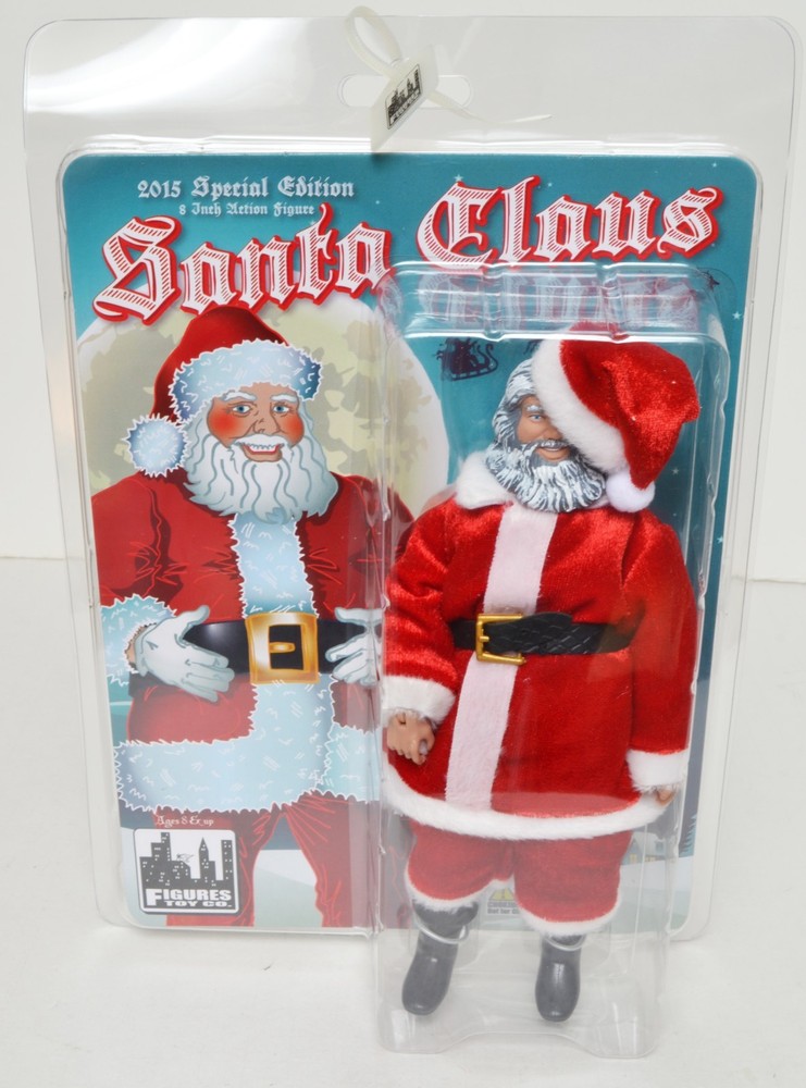 SANTA CLAUS 8″ FIGURE 2015 Special Edition FIGURES TOY CO FTC Retro Mego NEW