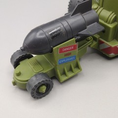 1985 G.I. Joe Weapon Transport Vintage Body, Gun with Bomb Trailer
