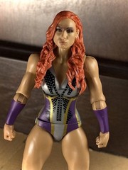 Mattel WWE Series 109 “BIG TIME” BECKY LYNCH Wrestler Summer Slam Figure THE MAN