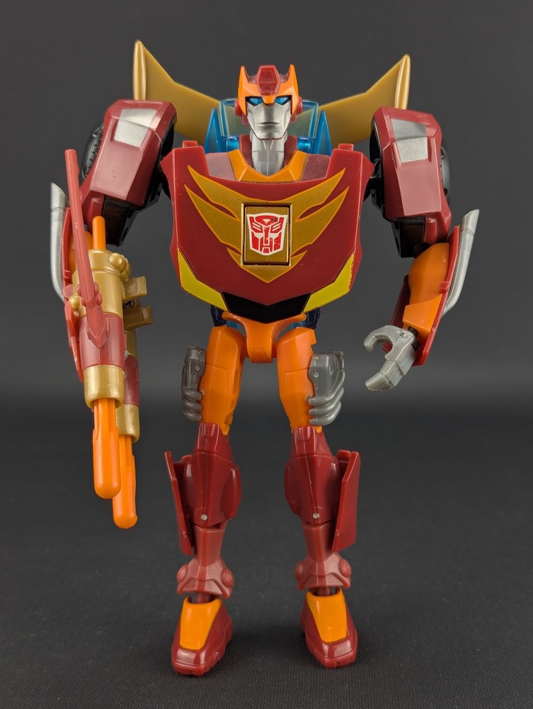 Transformers Animated Rodimus Minor complete Hasbro Deluxe Class TRU 2009