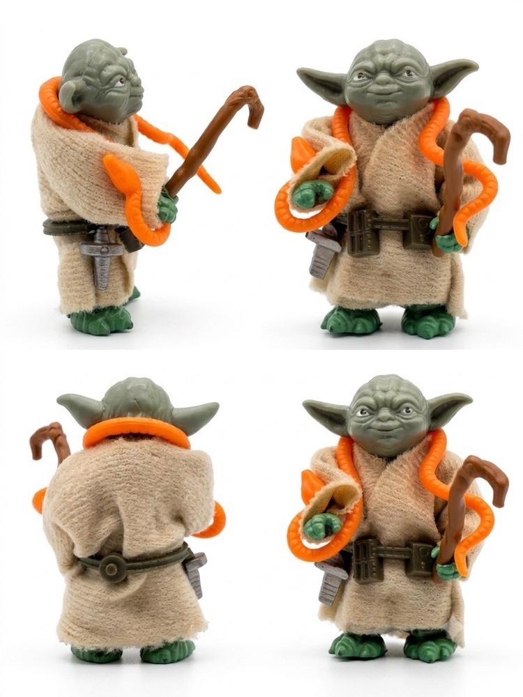 Star Wars Yoda Orange Snake Complete 1980 Vintage Kenner