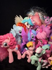 My Little Pony Figure Mixed G3 G4 Hasbro Pinkie Pie Twilight Sparkle Lot Of 20