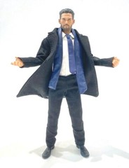 SU-JIG-SUIT: 1/12 custom 5 pcs slim suit set for Mezco Slim body (No Figure)