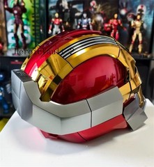 Iron Man MK17 Heart breaker Helmet 1/1 Wearable English Voice-controll Mask Toy