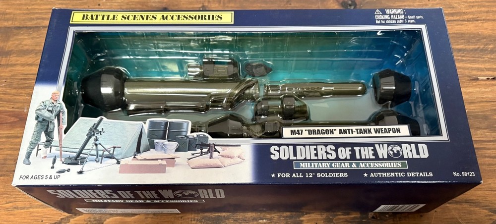 Soldiers Of The World Battle Scenes M47 Dragon Anti Tank Weapon Accessory Set