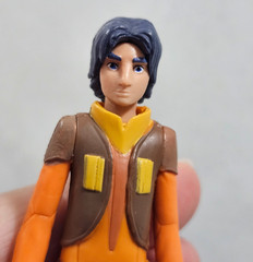 Star Wars Rebels Lot of 4 Loose Figures 2 Kanan Ezra & Sabine w/ Weapons Hasbro