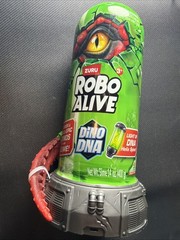 Robo Alive Dino DNA Dinosaur Robot Toy for Child , Light-Up DNA Helix Spine by Z