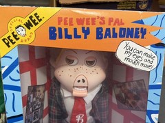Vintage Matchbox Pee Wees Playhouse Pee Wee Herman’s Pal Billy Baloney 18″