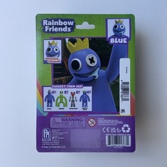 Rainbow Friends BLUE 5″ Action Figure Roblox Posable Series 1 PhatMojo Sealed