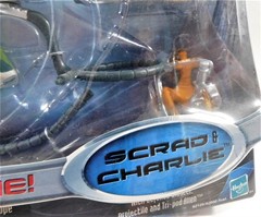 2003 Hasbro Men in Black II, SCRAD & CHARLIE Figure, New