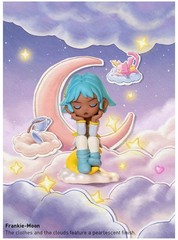 POP MART x Lil Peach Riot Sleepover Series Frankie-Moon Confirmed Figure