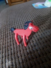 Gumby Bendy Action Figure Pokey Tall Figurine 1988 Art Oldkey 4″ Made In Taiwan