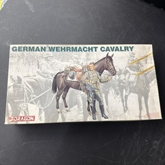 Dragon 1/16 1619-03 German Wehrmacht Cavalry Model Kit Vintage 1998