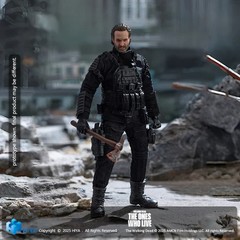 HIYA Toys Exquisite Super The Walking Dead Rick Grimes 1/12 Figure In Stock