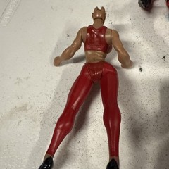 Lot of 6 WWE Wrestling figures Jakks Signature And Bone Crushing Series Kane, Dx